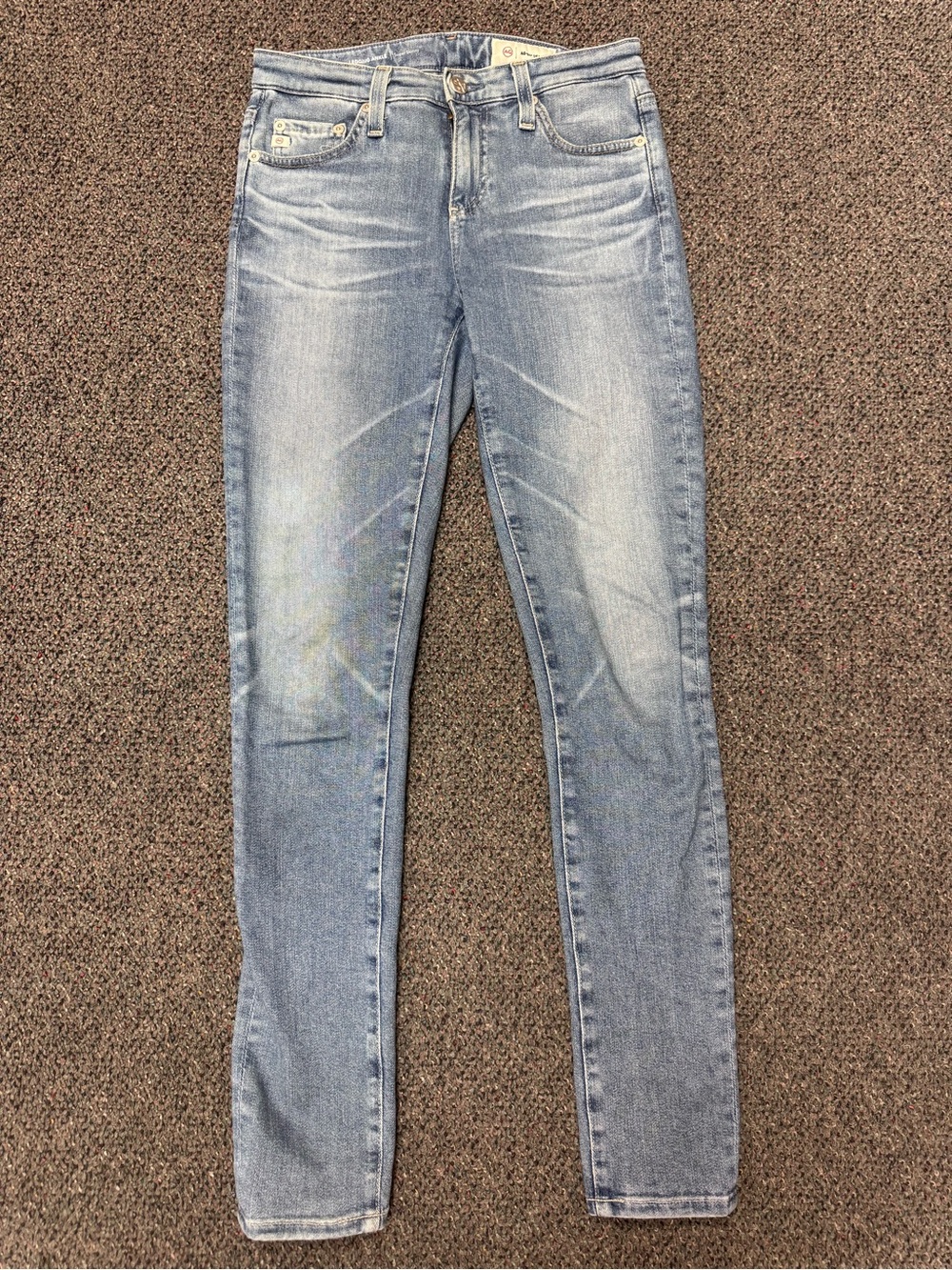 AG Adriano Goldschmied Women's Skinny Medium  Blue Wash